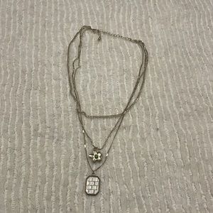 Free People Layered Gold Necklace